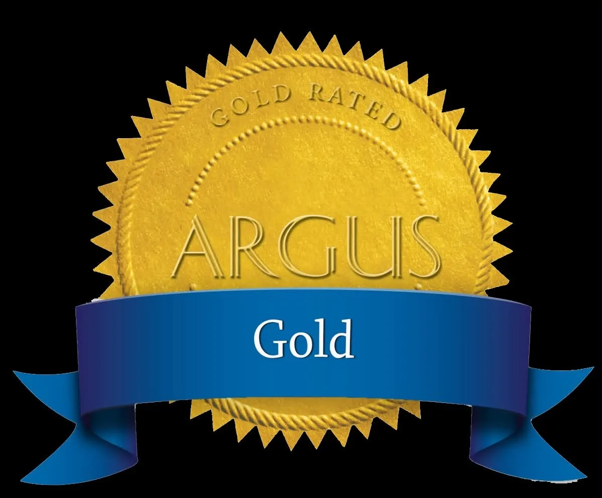 ARGUS Gold Rated badge.